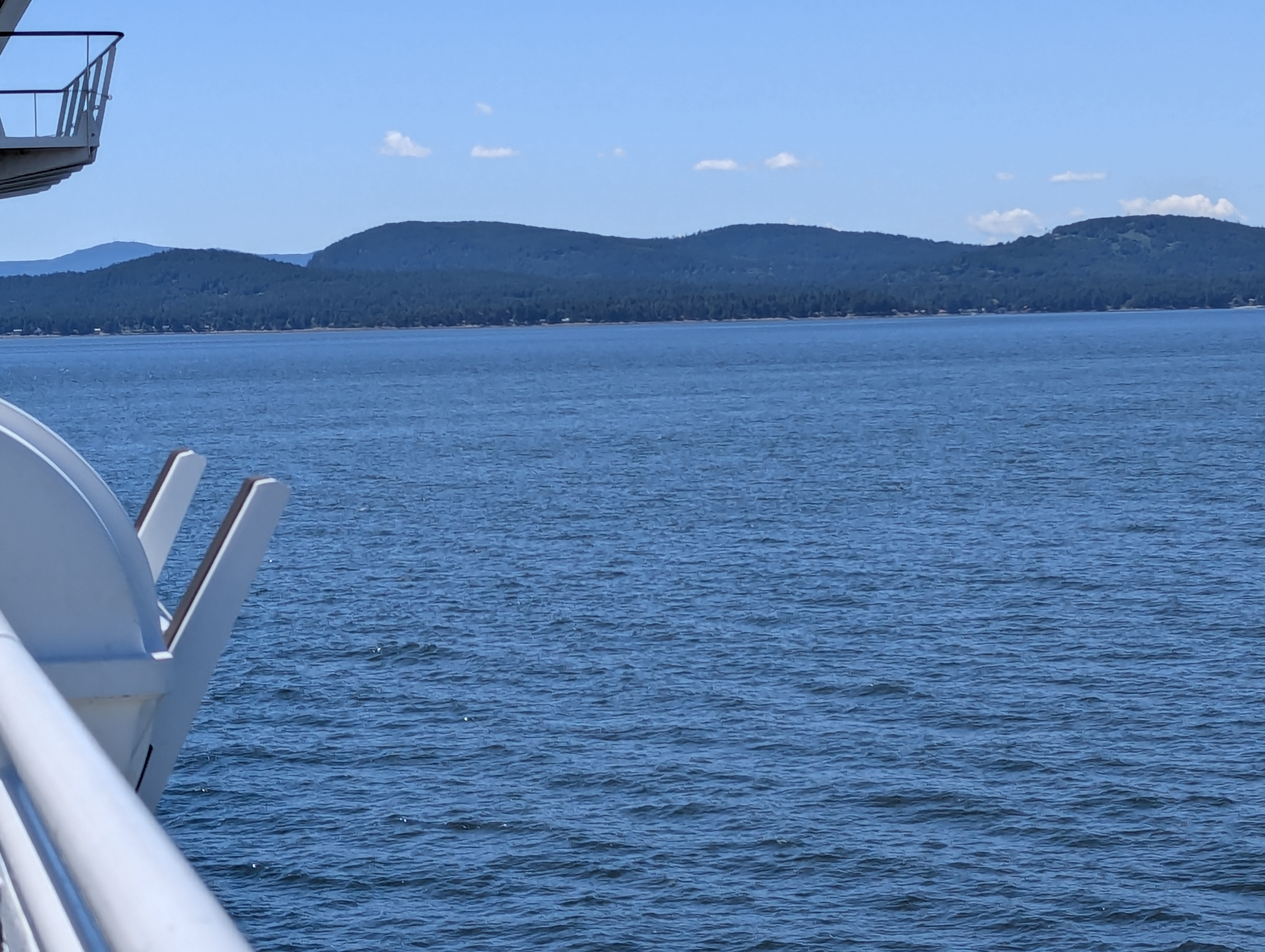 Birthday Trip to Canada, Ferry, Vancouver Island, British Columbia